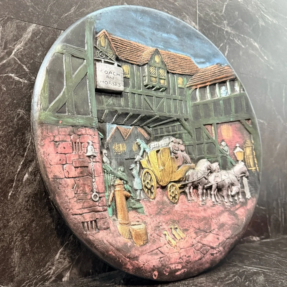 “The Arrival” Wall Plaque